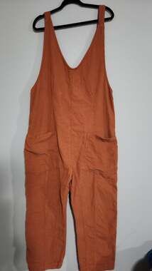 We The Free High Roller Corduroy Jumpsuit in Sunburn